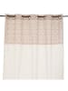 WellHome for Kids Gordijn beige/lichtroze - (L)260 x (B)140 cm