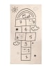 WellHome for Kids Laagpolig tapijt beige - (L)150 x (B)80 cm