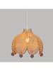 WellHome for Kids Lampa wisząca w kolorze beżowym - wys. 22 x Ø 28 cm