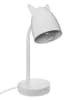 WellHome for Kids Lampa stołowa w kolorze białym - 18 x 31 x 12,5 cm