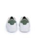 LLOYD Leder-Sneakers "Enrico" in Weiß/ Grün