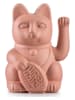 Donkey Decofiguur "Lucky Cat" lichtroze - (B)10,5 x (H)15 x (D)8,5 cm