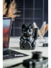 Donkey Dekofigur ''Lucky Cat'' in Schwarz - (B)10,5 x (H)15 x (T)8,5 cm