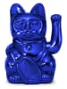 Donkey Dekofigur ''Lucky Cat Cosmic'' in Blau - (B)10,5 x (H)15 x (T)8,5 cm