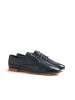 LLOYD Leder-Schnürschuhe in Schwarz