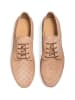 LLOYD Leder-Schnürschuhe in Beige