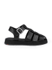 LLOYD Leren enkelsandalen zwart
