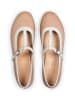 LLOYD Leder-Ballerinas in Hellbraun/ Beige
