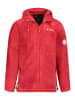 Canadian Peak Fleecejacke "Uploadeak" in Rot