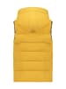 Canadian Peak Doorgestikte bodywarmer "Dolbeak" mosterdgeel