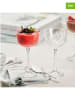 Hermia 4-delige set: glazen op steel - 160 ml