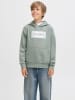 JACK & JONES Junior Hoodie "Hayato" in Türkis
