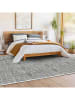 Conceptum Hypnose Kurzflor-Teppich ''Kece-Fr53'' in Grau