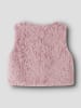 name it Kunstfell-Weste in Rosa