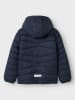 name it Doorgestikte jas donkerblauw