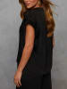 LA Angels Bluse in Schwarz