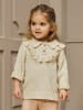 Lil Atelier Sweter w kolorze beżowym