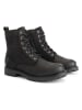 TRAVELIN' Leder-Boots "Akland" in Schwarz