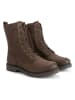 TRAVELIN' Leder-Boots "Bossvika" in Braun