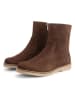 TRAVELIN' Leren boots "Cahors" bruin