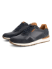 TRAVELIN' Leder-Sneakers "Dalton" in Dunkelblau