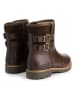 TRAVELIN' Leren boots "Elva" bruin