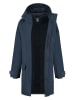 TRAVELIN' Parka "Ester" donkerblauw