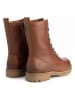 TRAVELIN' Leren boots "Forde" lichtbruin