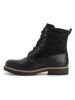 TRAVELIN' Leren boots "Folge" zwart