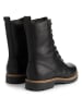 TRAVELIN' Leren boots "Forsol" zwart