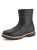 TRAVELIN' Leder-Boots "Fyresdal" in Schwarz