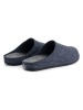 TRAVELIN' Pantoffels "Come Home" donkerblauw
