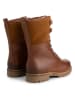 TRAVELIN' Leder-Boots "Jostedal" in Hellbraun