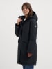 TRAVELIN' Wintermantel antraciet/zwart