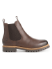 TRAVELIN' Leder-Chelsea-Boots "Nodeland" in Braun