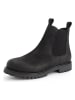 TRAVELIN' Leren chelseaboots "Talvik" zwart