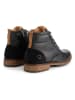 TRAVELIN' Leder-Boots "Walton" in Schwarz 