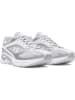 Under Armour Leder-Laufschuhe in Grau