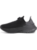Under Armour Laufschuhe in Schwarz/ Grau