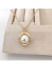 Nakkash Vergulde ketting met hanger - (L)42 cm