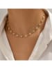 Nakkash Vergulde ketting met sierelementen - (L)40 cm