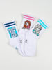 FROZEN 3-delige set: sokken "Frozen" wit