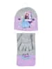 FROZEN 3-delige winteraccessoiresset "Frozen" lichtgrijs/paars