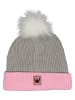 Disney Minnie Mouse 2-delige set: muts & colsjaal grijs/roze