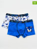 Sonic 2er-Set: Boxershorts "Sonic" in Blau/ Weiß
