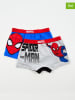 Spiderman 2-delige set: boxershorts "Spiderman" grijs/blauw/zwart