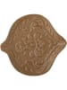 Bloomingville Dekoschale "Lizz" in Hellbraun - (L)18 cm