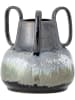 Bloomingville Vase "Selim" in Schwarz - (H)20 x Ø 18 cm