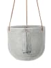 Bloomingville Blumentopf "Ileana" in Grau - (H)55 cm