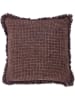 Bloomingville Kissen "Delva" in Lila - (L)45 x (B)45 cm